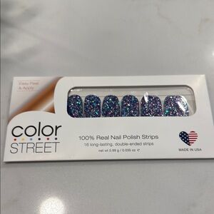 NEW Color Street Mardi Gras Glitter Nail Polish Strips
